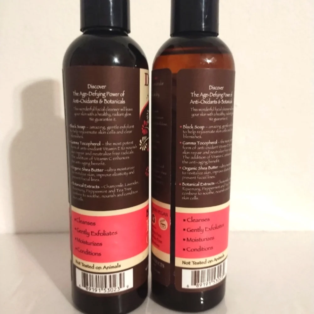Dr. Woods bottles fl